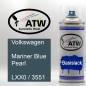 Preview: Volkswagen, Mariner Blue Pearl, LXX0 / 3551: 400ml Sprühdose, von ATW Autoteile West.